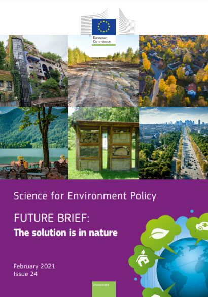 "The solution is in nature", fevereiro de 2021, número 24, da Comissão Europeia