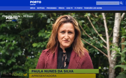 Interview to the Planeta Verde program in Porto Canal- 16 May